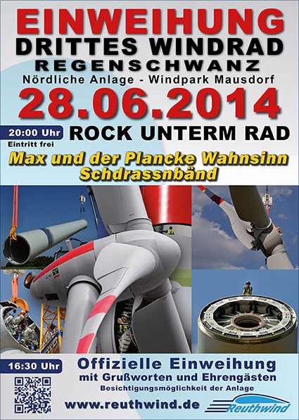 Einweihung des dritten Windrads am 28.06.2014 - PDF