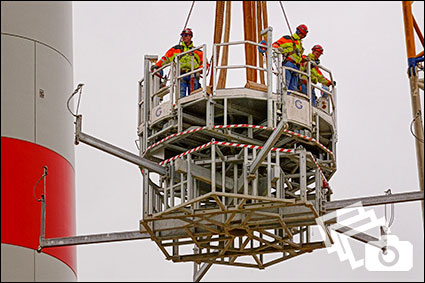 Fotogalerie - Turmbau geht in die Endphase